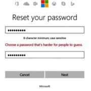 Password scontate