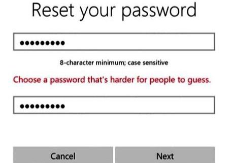 Password scontate